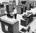 Here is a picture of a typical IBM mainframes shop.